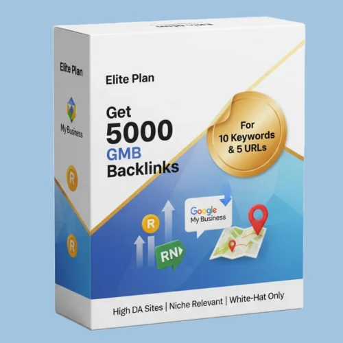Buy 5000 GMB Backlink. 5 url 10 Keyword