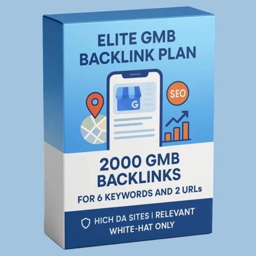 Rank Google My Business Visibility Pro Plan 2000 Backlink